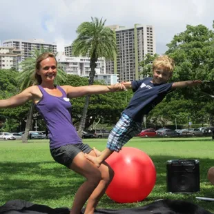 Workshop at Kapiolani Park