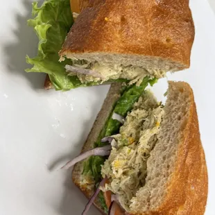 Mandarin Chicken Salad Sandwich