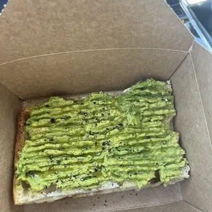 Avocado toast- delicious!!