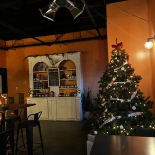 Inside Christmas decor