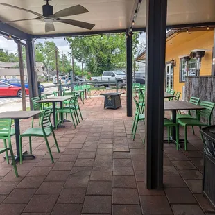 Outdoor seating