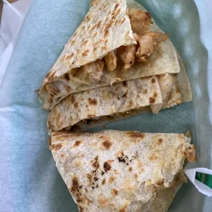 Medium chicken quesadilla