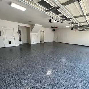 "Graphite" Flake Garage