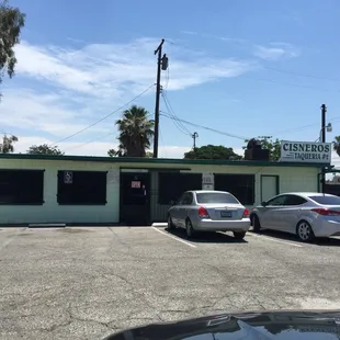 Front of Cisneros during Friday lunch.