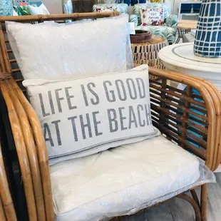 Rattan accent chairs