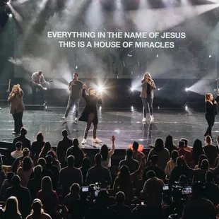 One of our core values is WE PASSIONATELY WORSHIP - we serve an incredible God worthy of our praise!