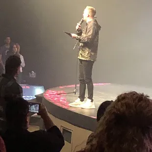 Those red cards have people we picked for extra prayer tonight. Come to Easter with us friends!