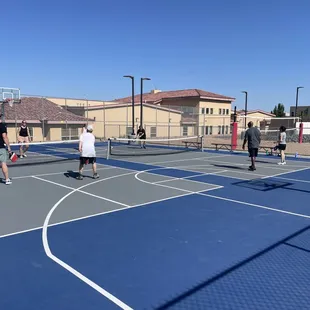 What other Coffee place has pickleball and sand volleyball available in their backyard? Only CTZN Coffee! Love this place!