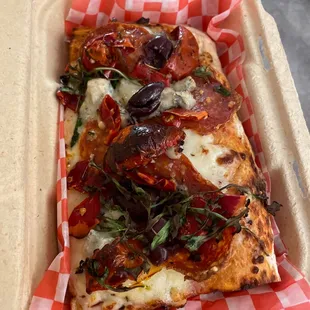 Spicy salami slice!