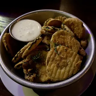 Spicy Fried Pickles