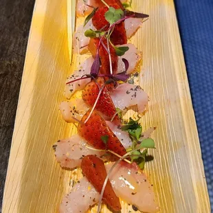 Crudo from The Jolly Oyster  04-01-2023