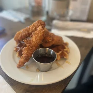 Chicken n waffles
