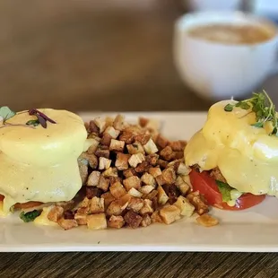 Crab Eggs Benedict