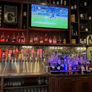 Two TVs at the front bar 8/30/23 (there&apos;s a back bar /the lounge/ for adults only *