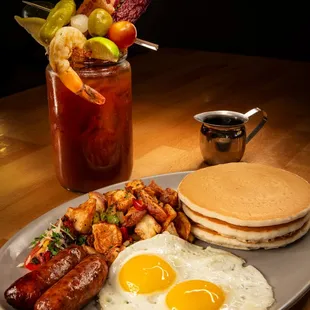 food, pancakes