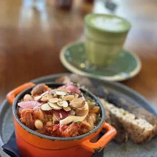 Cast Iron Baked Eggs