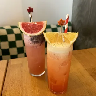 Fluffy Cocktails - Whipped Paloma , Golden Hour