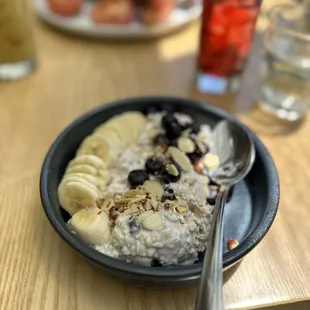 Blueberry &amp; Coconut Bircher Muesli