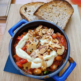 Cast Iron Baked Eggs