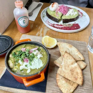 Green Goddess Shakshuka