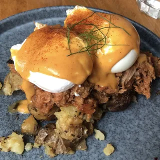 BBQ Pulled Pork Benny