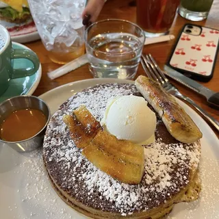 Banana & Butterscotch Pancakes