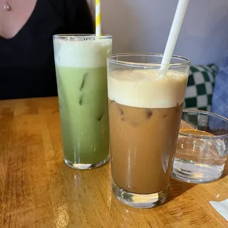 Fluffy Green-Pineapple Juice