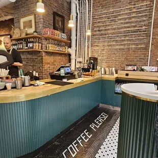 interior, sushi and sashimi