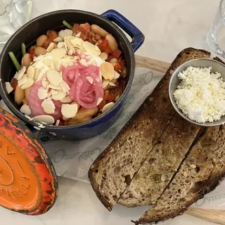 Side Rustic Chorizo Baked Beans