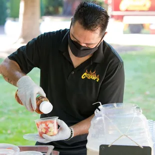 Citlaly's Taco Catering in action!