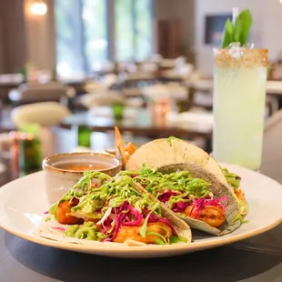 Grilled shrimp tacos