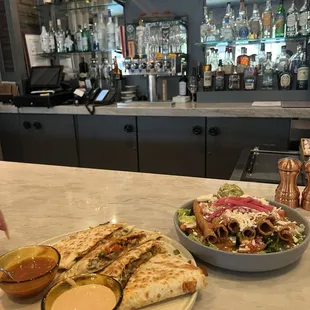 Mushroom quesadilla and taquitos :)