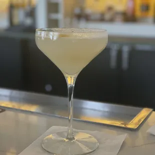Lemon drop martini