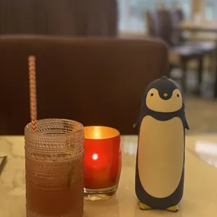 Purple Penguin mocktail
