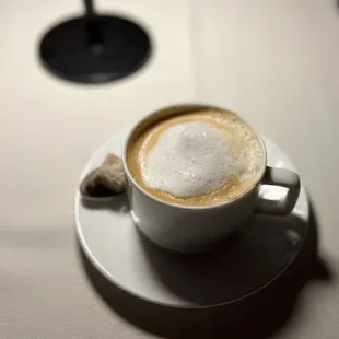 Cappuccino with almond milk