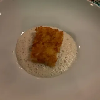 Vongole Crusted Alaskan Halibut