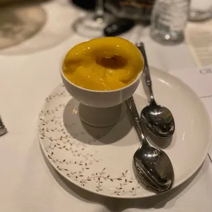 Mango sorbet