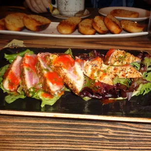 Pepper-Crusted Seared Ahi