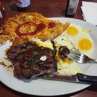 Steak and Eggs