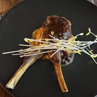 Lamb lollipop from MDM.