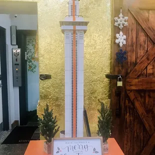 Replica of the citrus tower