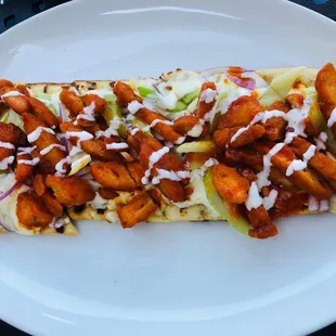 Buffalo Chicken Flatbread