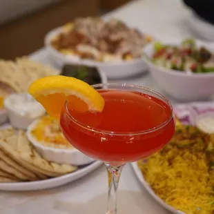 Citrus Grill and lounge Drinks and Grill Food