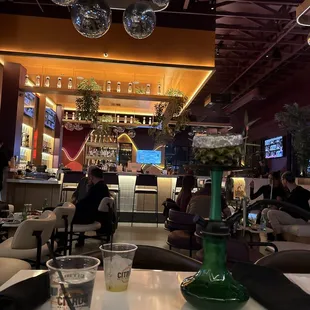 sushi and sashimi, interior