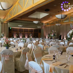 Citrus Heights Community Center Wedding | Brighten Up Event Lighting