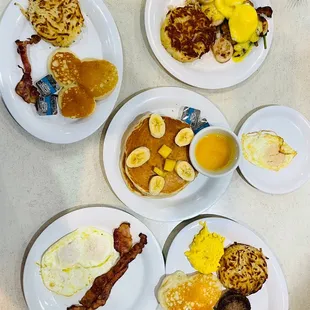 Mother's Day breakfast - we got here at 7:05am LOL