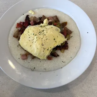 LOADED GOUDA GRITS