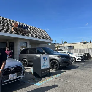 Valet offered