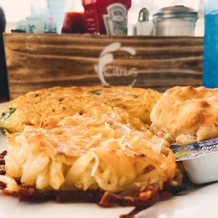 Crab omelet
