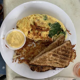 Seafood Omelette